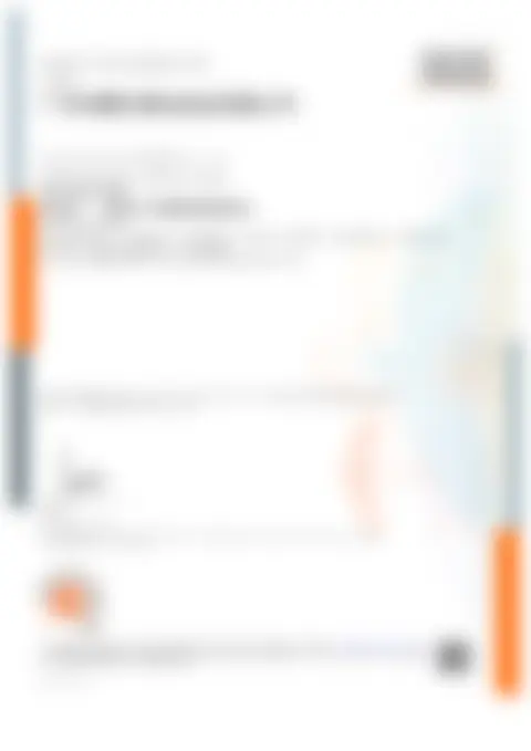 Protected blurred preview of ISO 22716 certificate